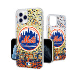 New York Mets Confetti Gold Glitter Case