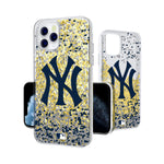 New York Yankees Confetti Gold Glitter Case