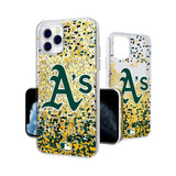 Oakland Athletics Confetti Gold Glitter Case