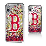 Boston Red Sox Confetti Gold Glitter Case