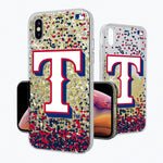Texas Rangers Confetti Gold Glitter Case