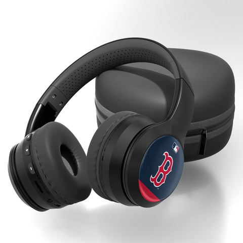 Boston Red Sox Stripe Wireless Over-Ear Bluetooth Headphones
