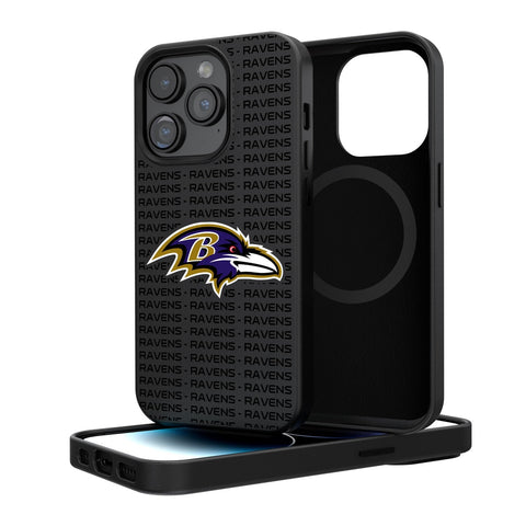 Baltimore Ravens Blackletter Magnetic Case-0