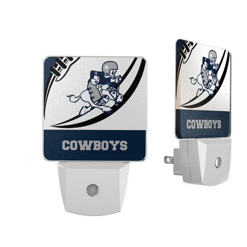 Dallas Cowboys 1966-1969 Historic Collection Passtime Night Light 2-Pack-0