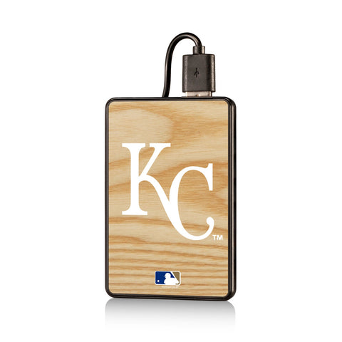 Kansas City Royals Royals Wood Bat 2200mAh Credit Card Powerbank
