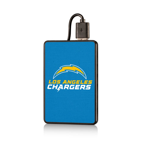 Los Angeles Chargers Solid 2500mAh Credit Card Powerbank-0