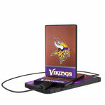 Minnesota Vikings Football Wordmark 2200mAh Credit Card Powerbank-0
