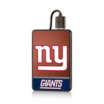 New York NY Giants Football Wordmark 2200mAh Credit Card Powerbank-0