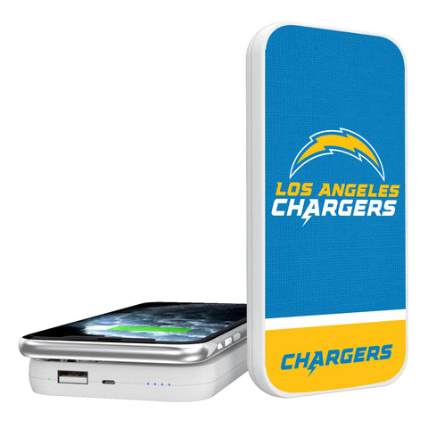 Los Angeles Chargers Solid Wordmark 5000mAh Portable Wireless Charger-0