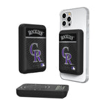 Colorado Rockies Endzone Plus 5000mAh Magnetic Wireless Charger