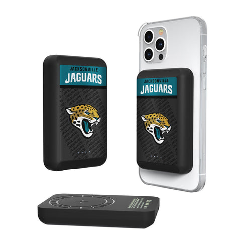 Jacksonville Jaguars Endzone Plus 5000mAh Magnetic Wireless Charger-0