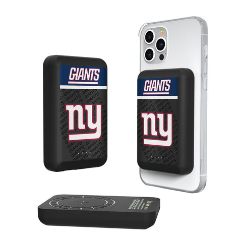 New York Giants Endzone Plus 5000mAh Magnetic Wireless Charger-0