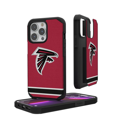 Atlanta Falcons Stripe Rugged Case-0