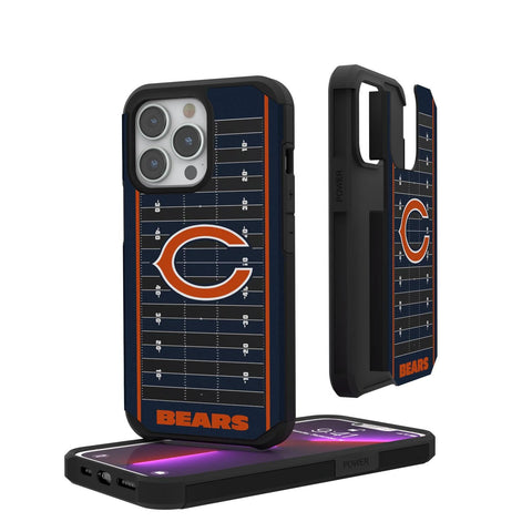 Chicago Bears Football Field Rugged Case-0