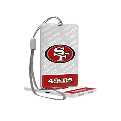 San Francisco 49ers Endzone Plus Bluetooth Pocket Speaker-0