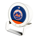 New York Mets Solid Wordmark Night Light Charger and Bluetooth Speaker