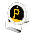 Pittsburgh Pirates Solid Wordmark Night Light Charger and Bluetooth Speaker