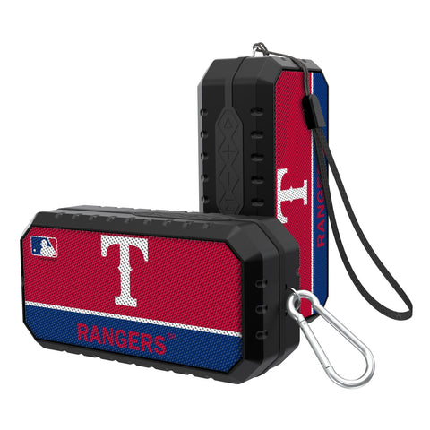 Texas Rangers Solid Wordmark Bluetooth Speaker