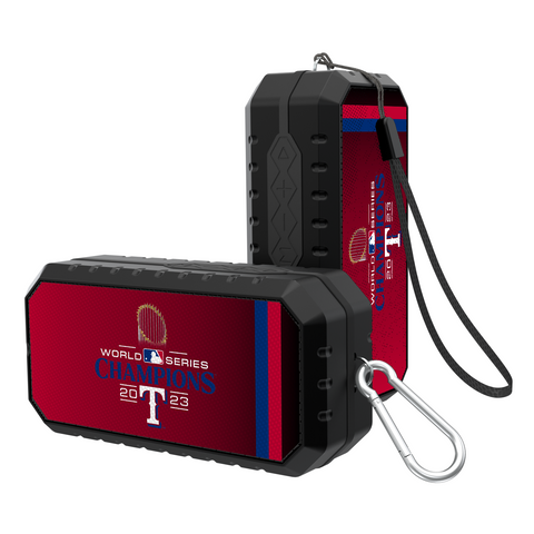 Texas Rangers 2023 MLB World Series Bluetooth Speaker-0