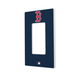 Boston Red Sox Solid Hidden-Screw Light Switch Plate