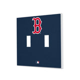Boston Red Sox Solid Hidden-Screw Light Switch Plate