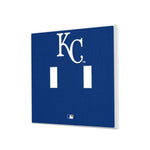 Kansas Royals Solid Hidden-Screw Light Switch Plate