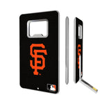 San Fransisco Giants Giants Solid Credit Card USB Drive with Bottle Opener 16GB