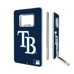Tampa Bay Rays Rays Solid Credit Card USB Drive with Bottle Opener 16GB