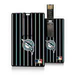Miami Marlins 1993-2011 - Cooperstown Collection Pinstripe Credit Card USB Drive 16GB