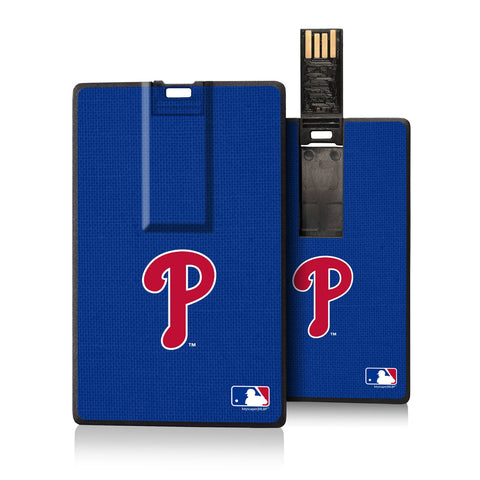 Philadelphia Phillies Solid Credit Card USB Drive 16GB