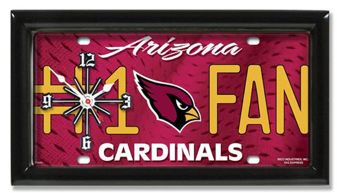 Arizona Cardinals #1 Fan Clock