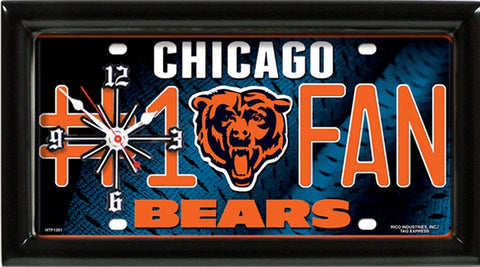 Chicago Bears #1 Fan Clock