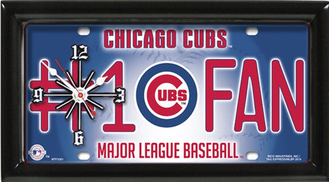 Chicago Cubs #1 Fan Clock