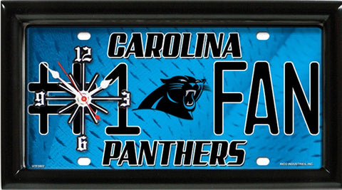 Carolina Panthers #1 Fan Clock