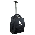 Los Angeles Dodgers Premium Wheeled Backpack in Black