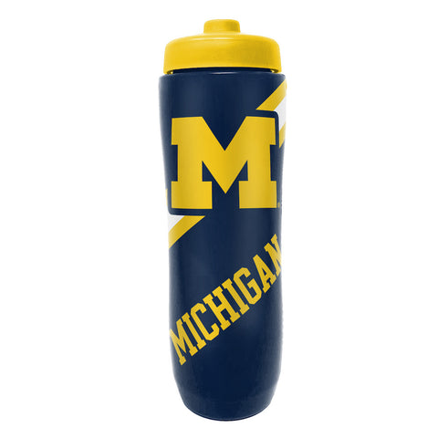 Michigan Wolverines Squeezy Water Bottle