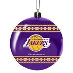 Los Angeles Lakers 3" Plastic Sweater Ball Ornament