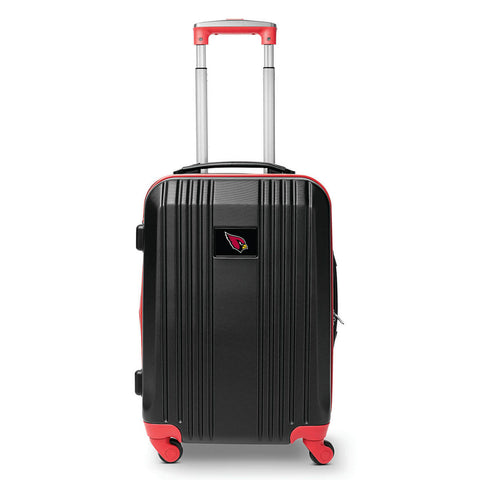 Arizona Cardinals Hardcase Two-Tone Luggage Carry-on Spinner in Black