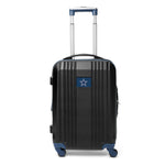 Dallas Cowboys Hardcase Two-Tone Luggage Carry-on Spinner in Navy