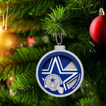 Dallas Cowboys 3D Logo Series Ornaments