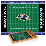Baltimore Ravens –Icon Glass top cutting Board & Knife Set