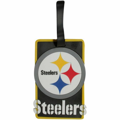 Pittsburgh Steelers Soft Luggage Tag