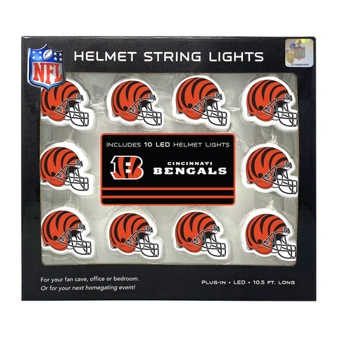 Cincinnati Bengals LED Helmet String Lights
