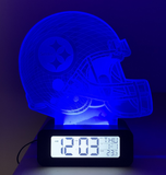 Pittsburgh Steelers LED Desk Clock