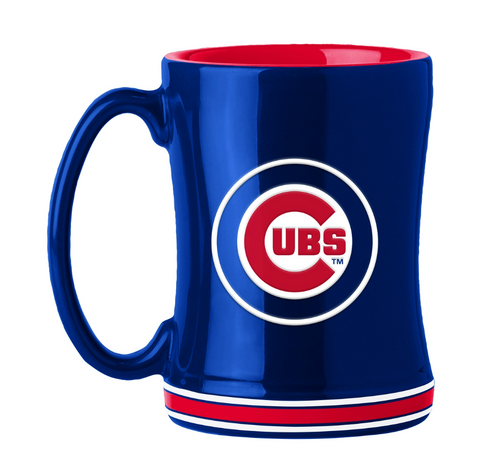 Chicago Cubs Sculpted Relief Mug