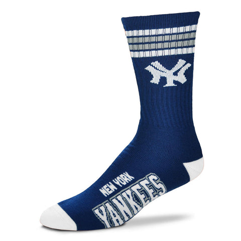 New York Yankees Men's 4 Stripe Deuce Socks