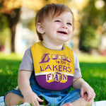 Los Angeles Lakers Born All Pro Baby Bib