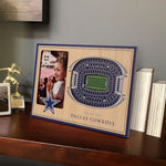 Dallas Cowboys 3D Stadium View Picture Frame