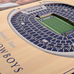 Dallas Cowboys 3D Stadium View Picture Frame