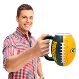 Green Bay Packers 24 oz. Football Shaped Beverage Mug